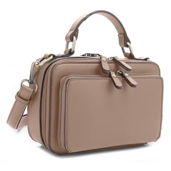 Classic Pandora Compact Concealed Carry Crossbody Satchel Bag - Picture 1 of 7
